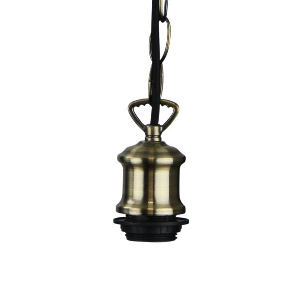ALBANY CHAIN Pendant Light 170cm Vintage Chain Suspension Antique Brass Oriel Lighting