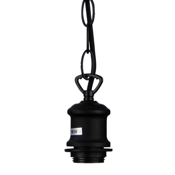 ALBANY CHAIN Pendant Light 170cm Vintage Chain Suspension Black Oriel Lighting