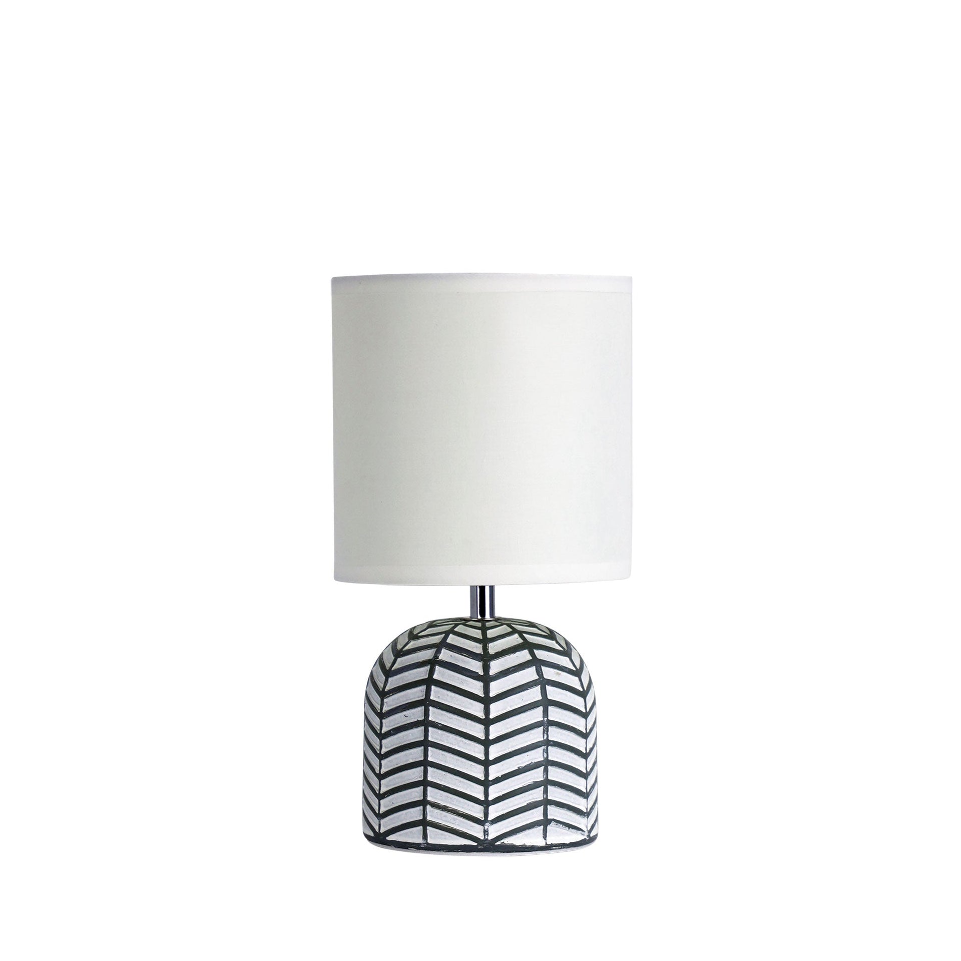MANDY White Ceramic Table Lamp Oriel Lighting