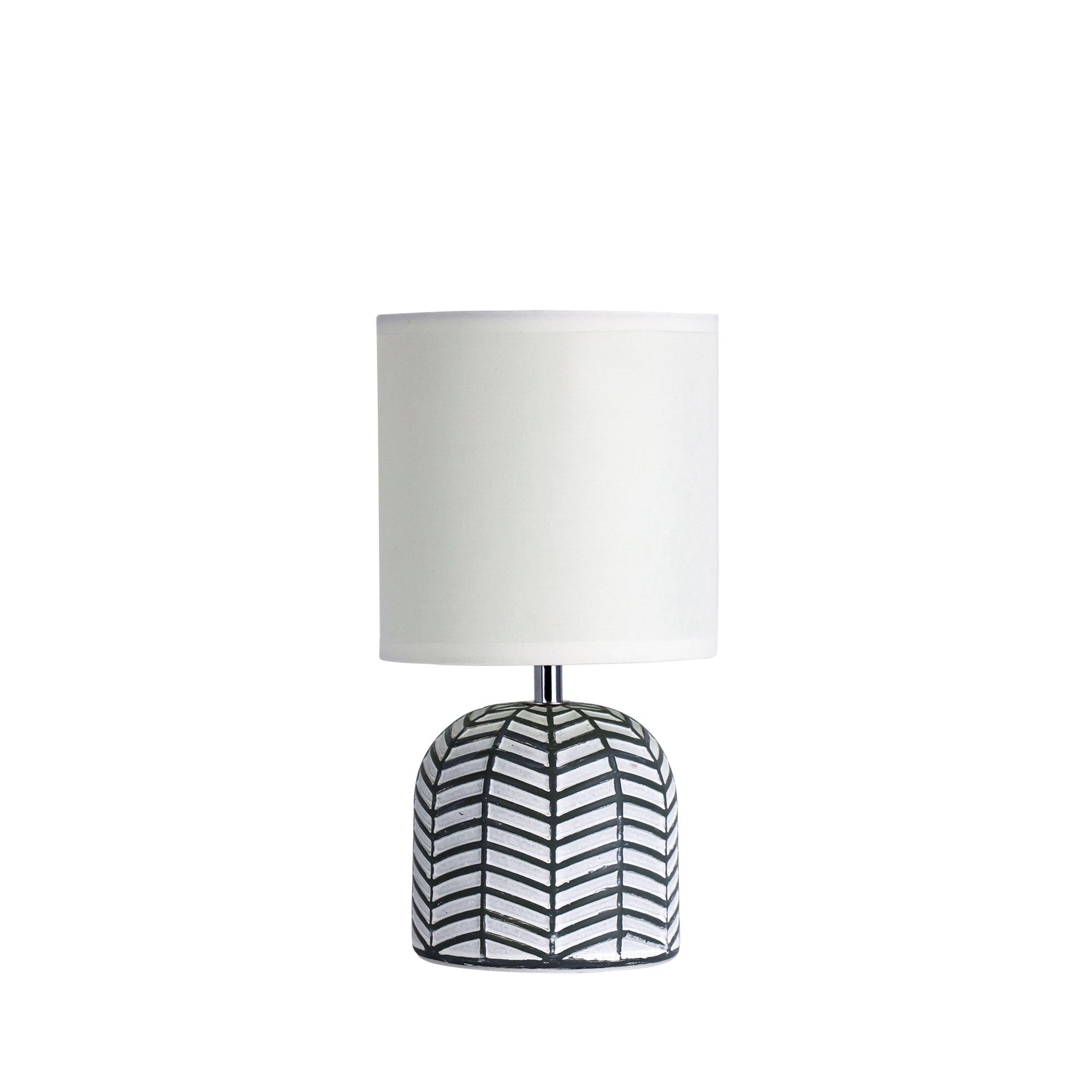 MANDY White Ceramic Table Lamp Oriel Lighting