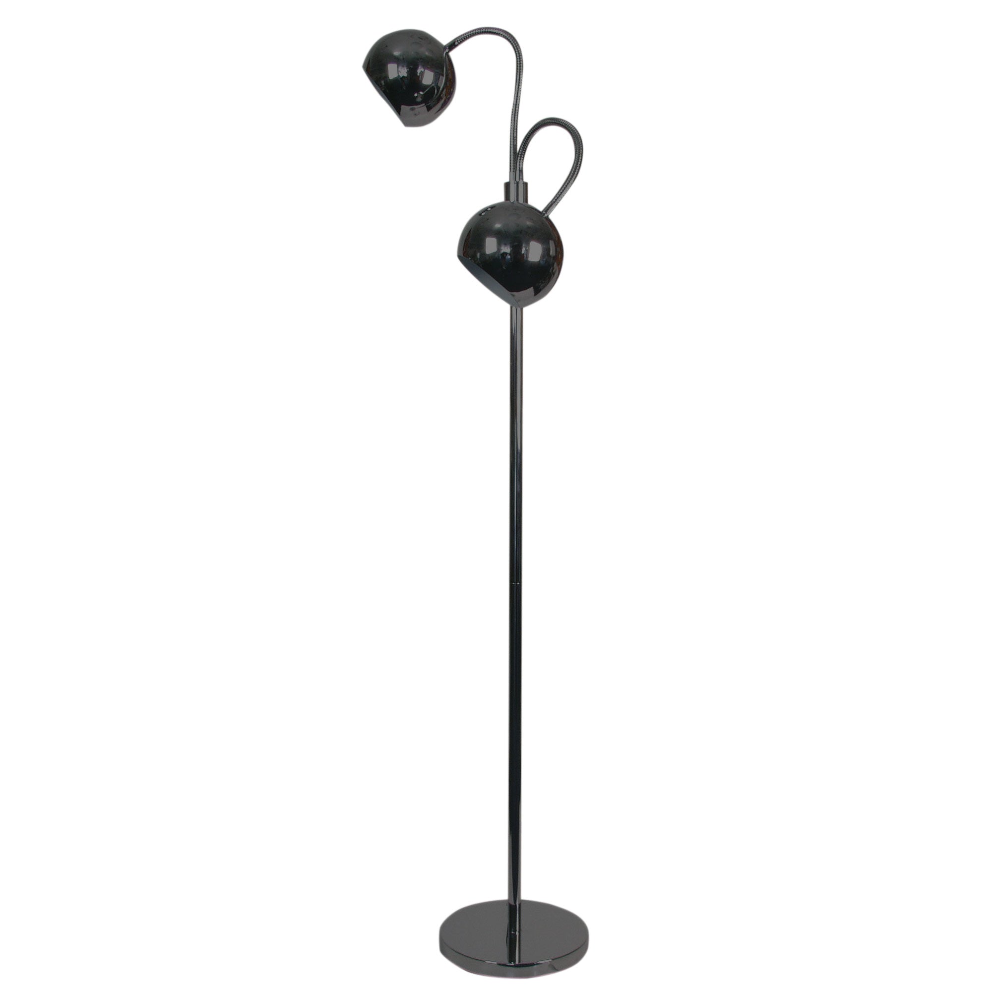 BOBO Twin Flexible Neck Gunmetal Finish Oriel Lighting