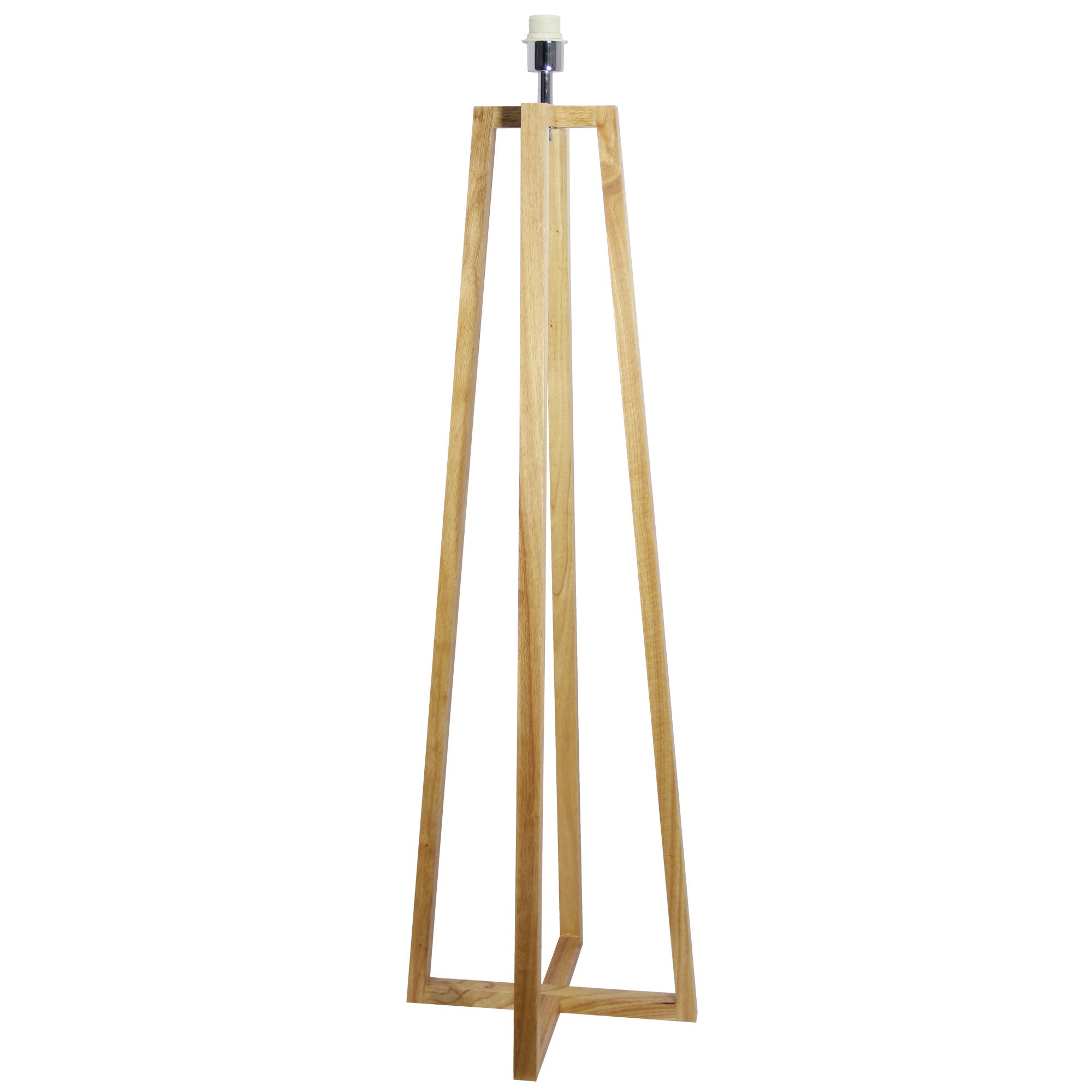 MALMO FLOOR LAMP BASE Timber Floor Lamp Base E27 Oriel Lighting