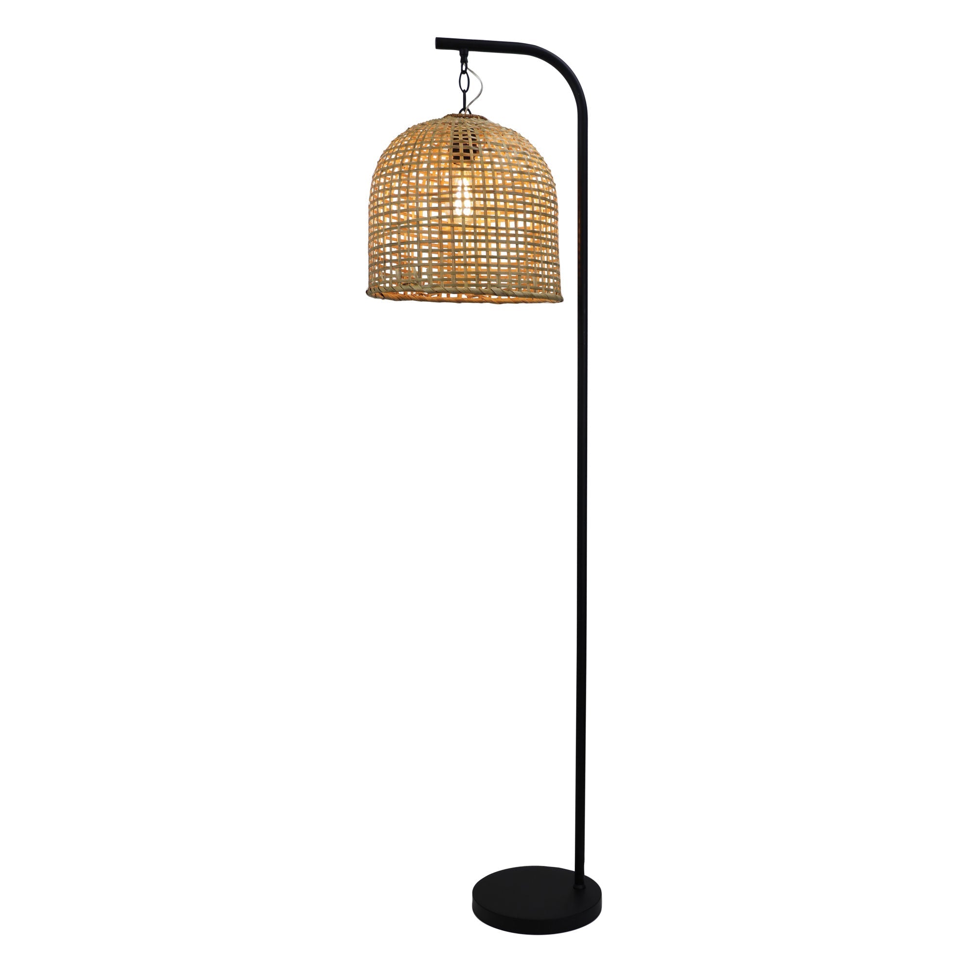 JESS Black Floor Lamp Base Oriel Lighting
