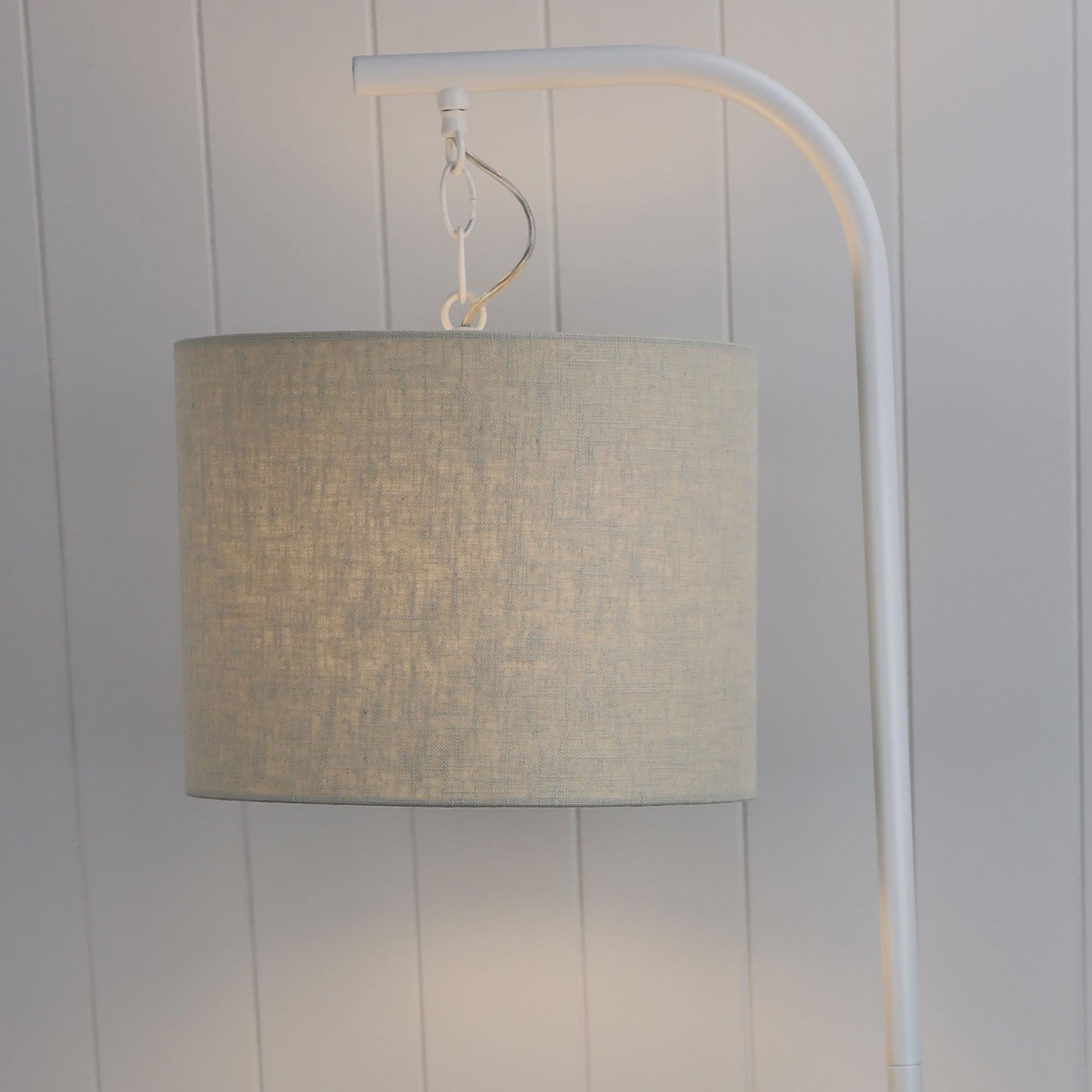 JESS White Floor Lamp Base Oriel Lighting