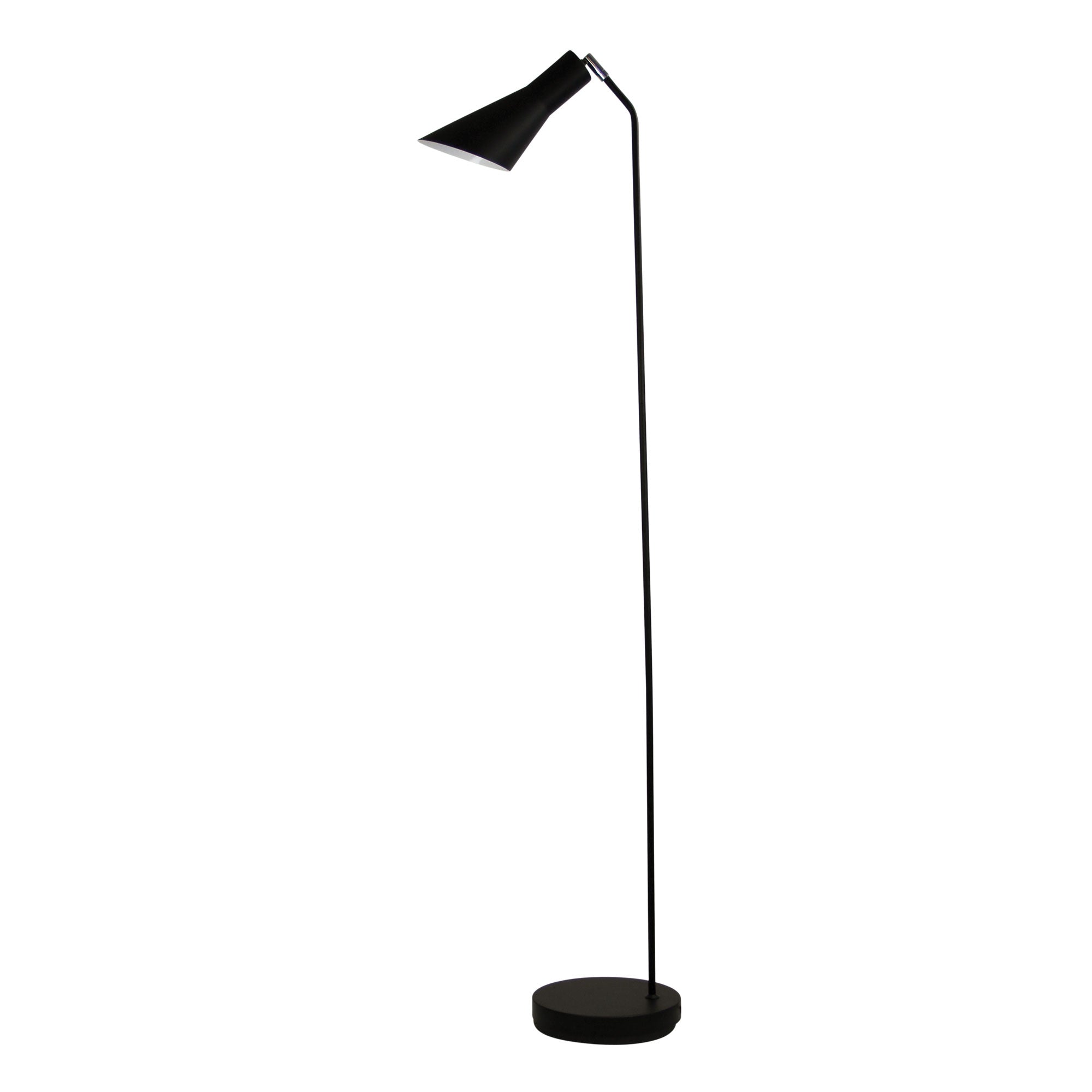 THOR FLOOR LAMP Black Floor Lamp Oriel Lighting