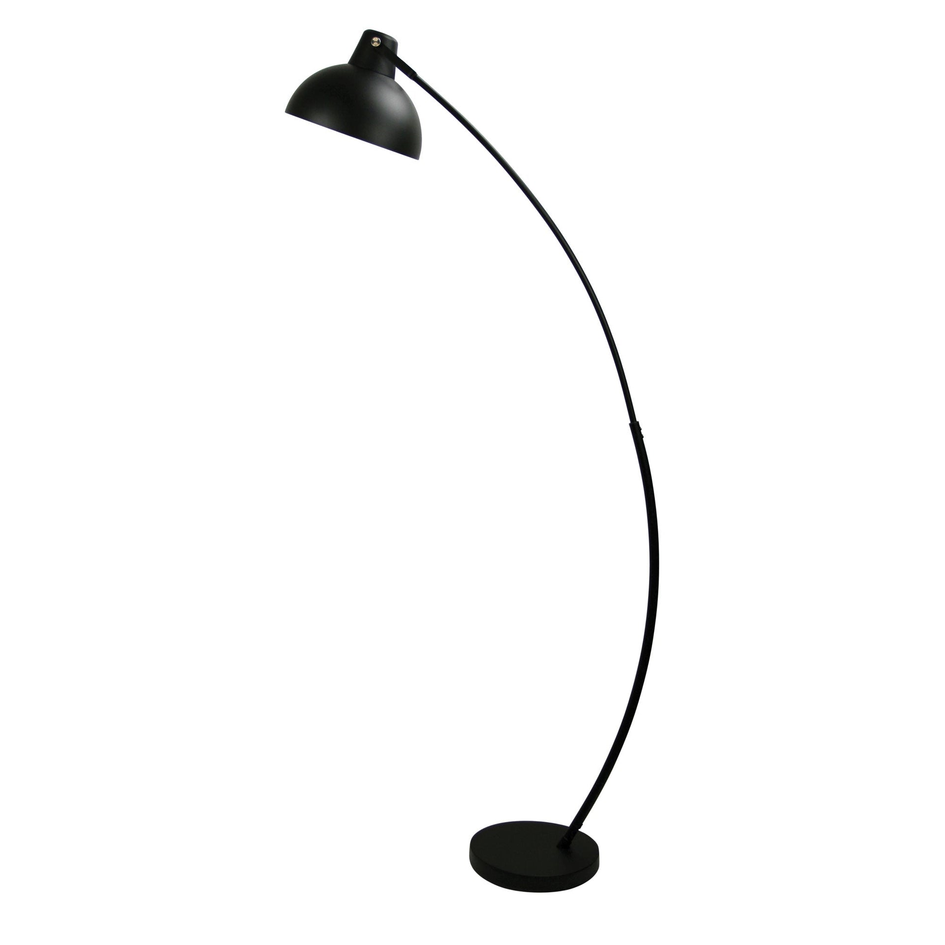 LAGO Black Floor Lamp Oriel Lighting