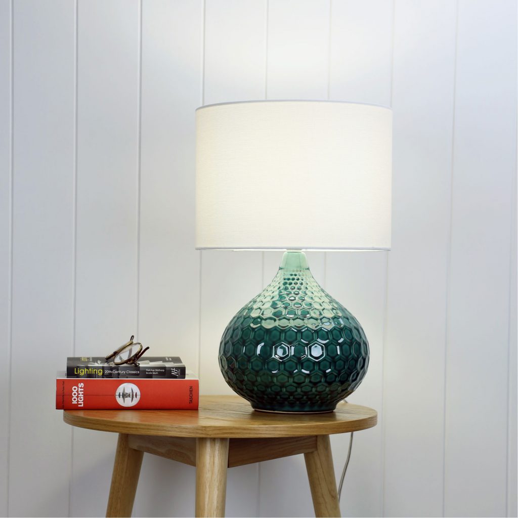 RIDLEY Ceramic Table Lamp Oriel Lighting