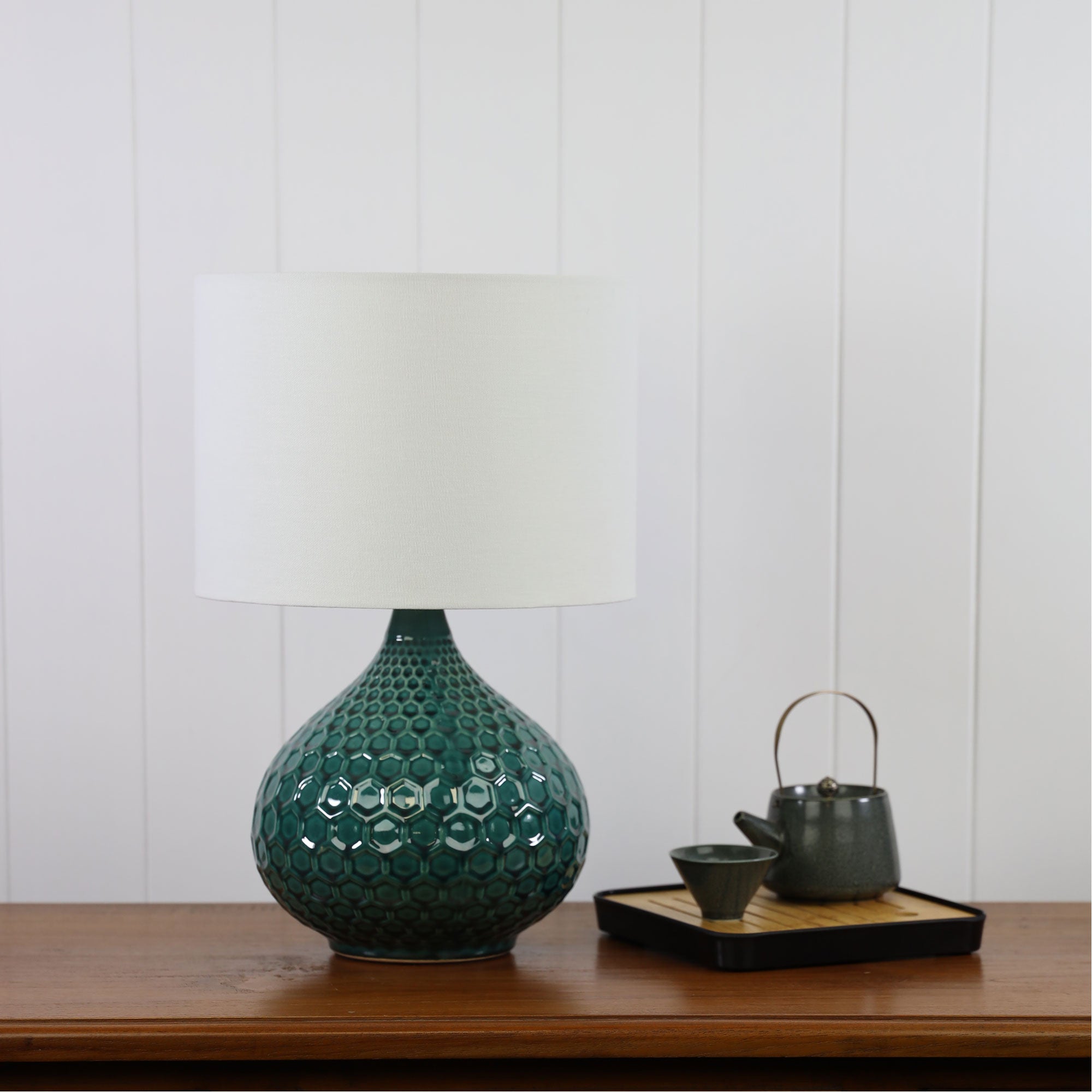 RIDLEY Ceramic Table Lamp Oriel Lighting