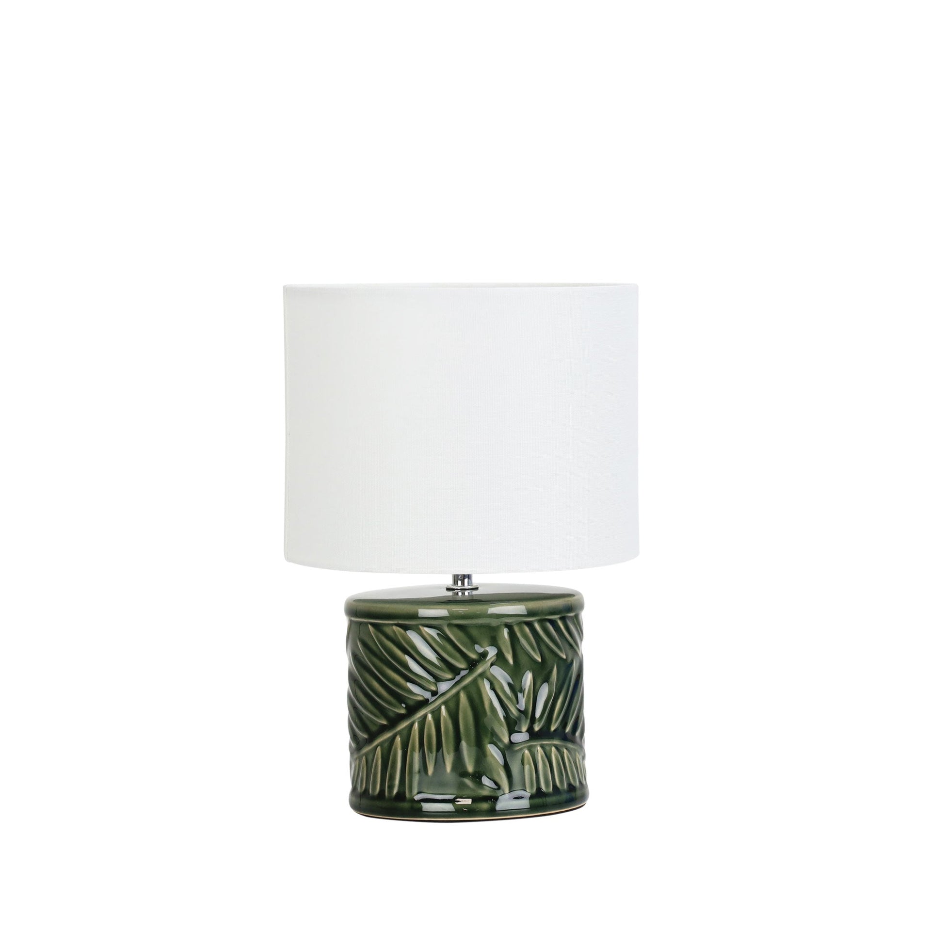 KAI Ceramic Table Lamp with Shade Oriel Lighting