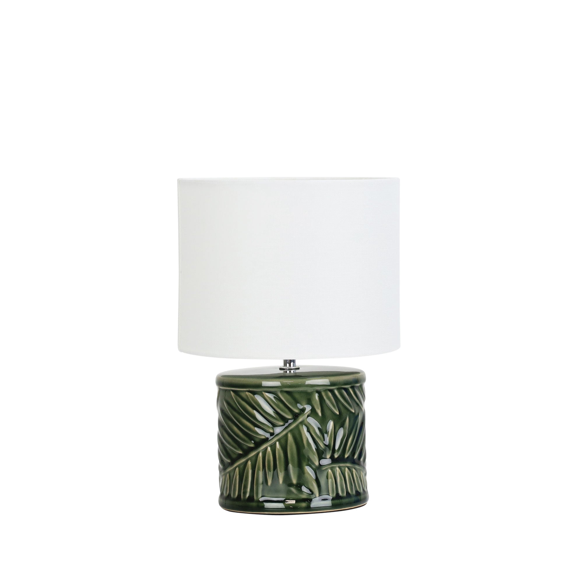 KAI Ceramic Table Lamp with Shade Oriel Lighting