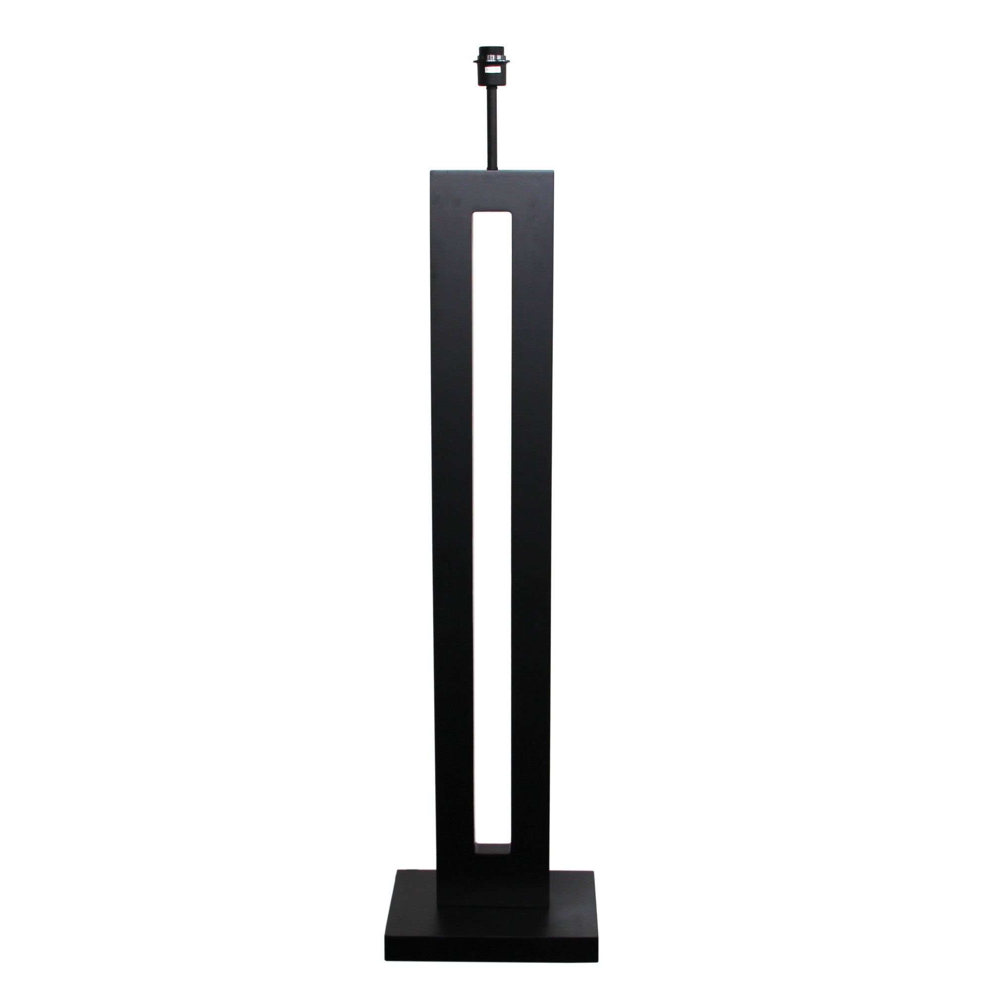 HABITAT FLOOR Dark Stained Floor Lamp Base Only Oriel Lighting