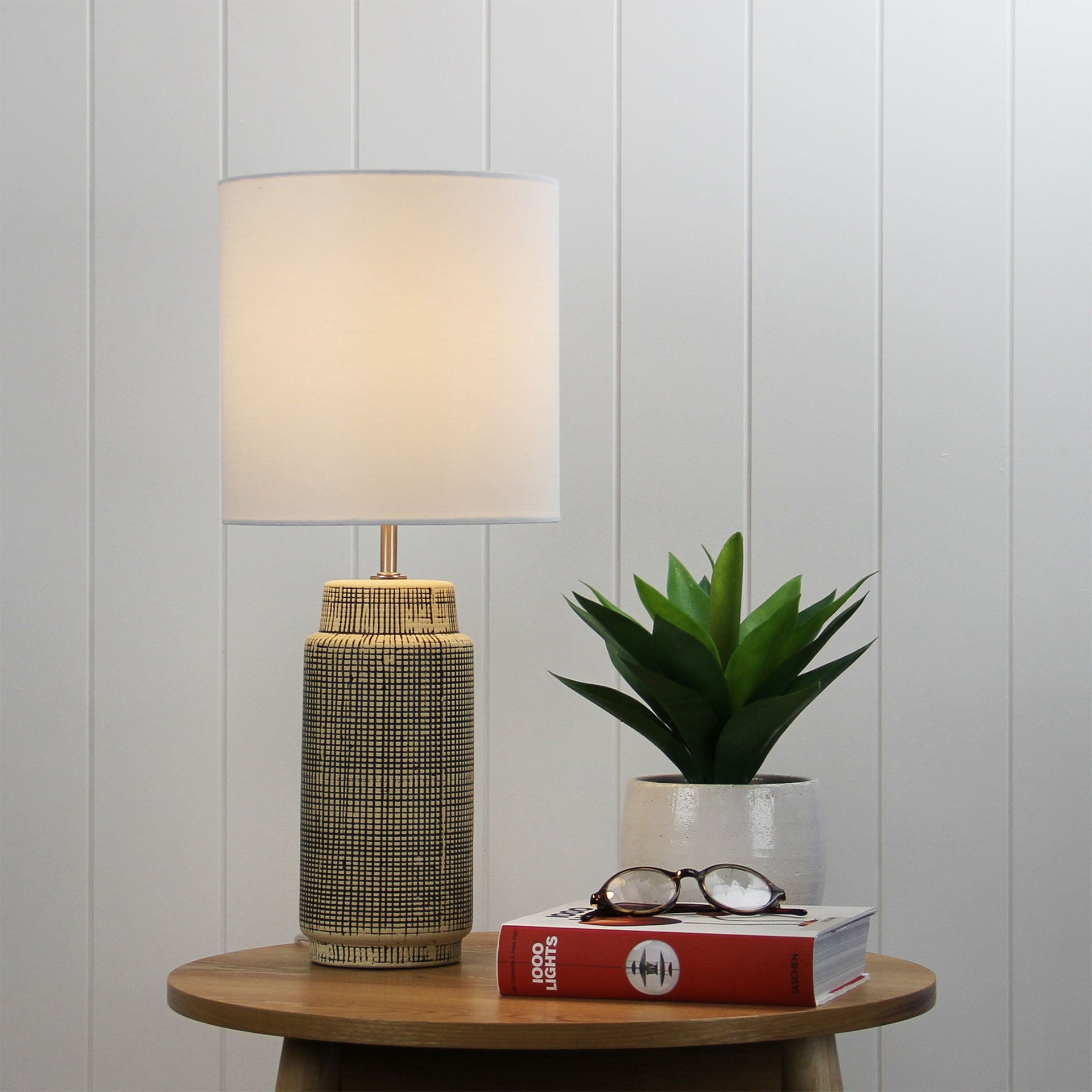 ZAMORA Complete Ceramic Table Lamp Oriel Lighting