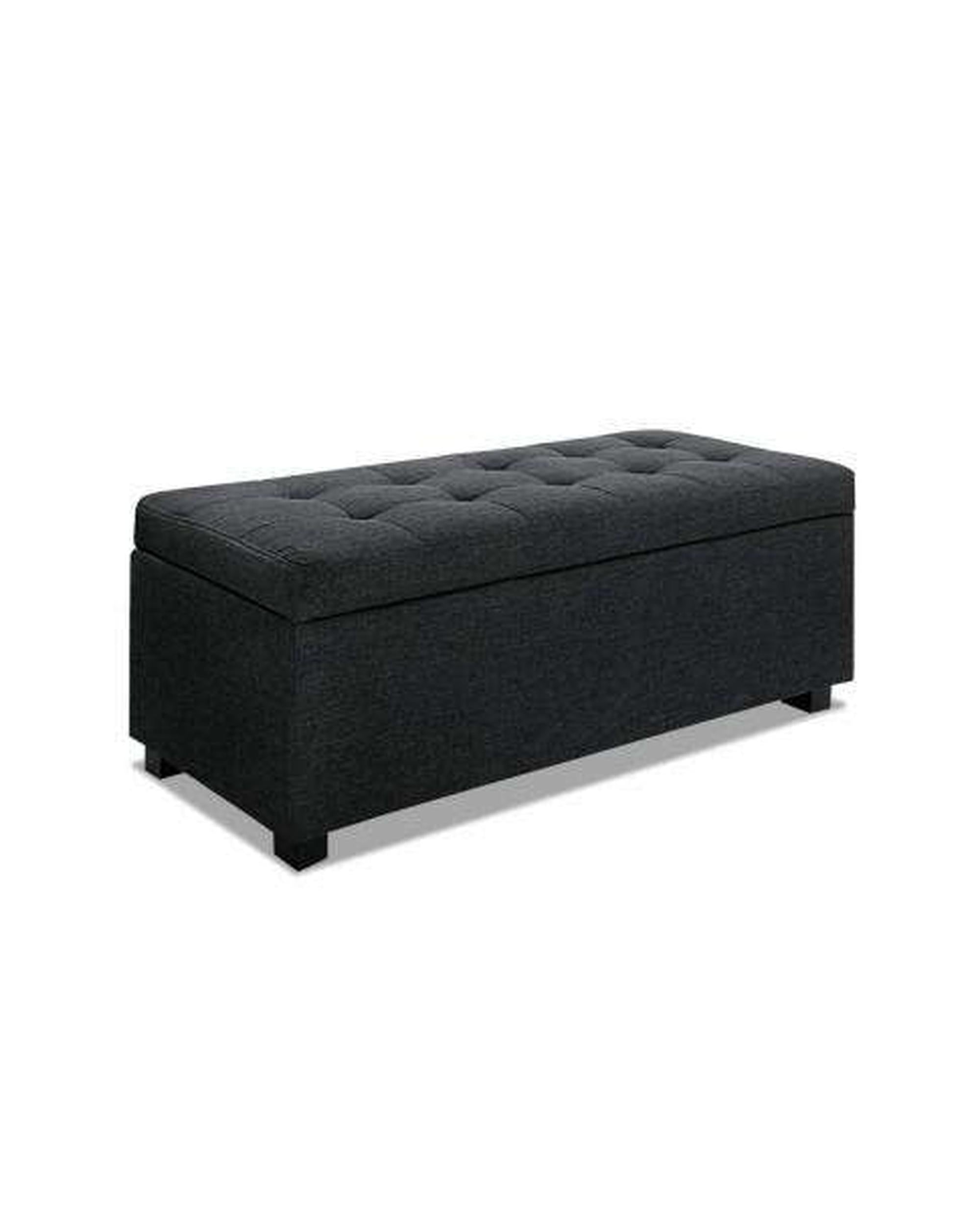 Premium Storage Ottoman - Charcoal Artiss