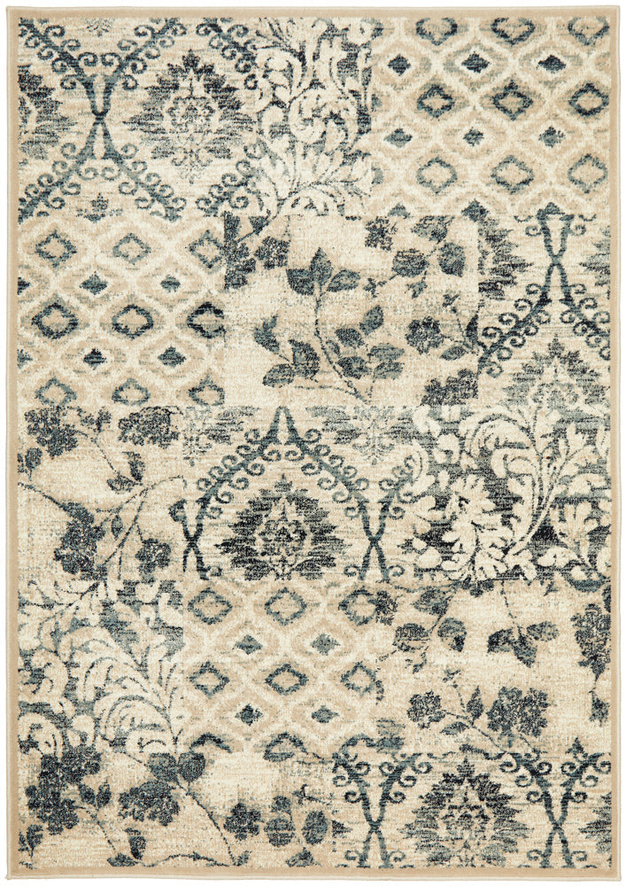 Oxford Illusion Blue Rug Rug Culture