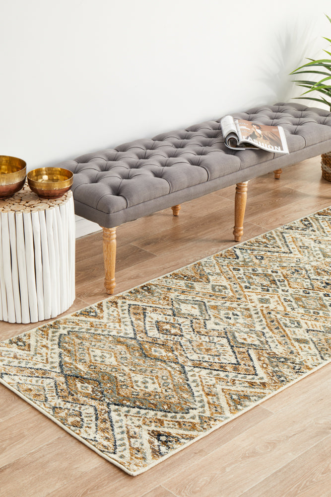 Oxford Tribe Bone Runner Rug Rug Culture