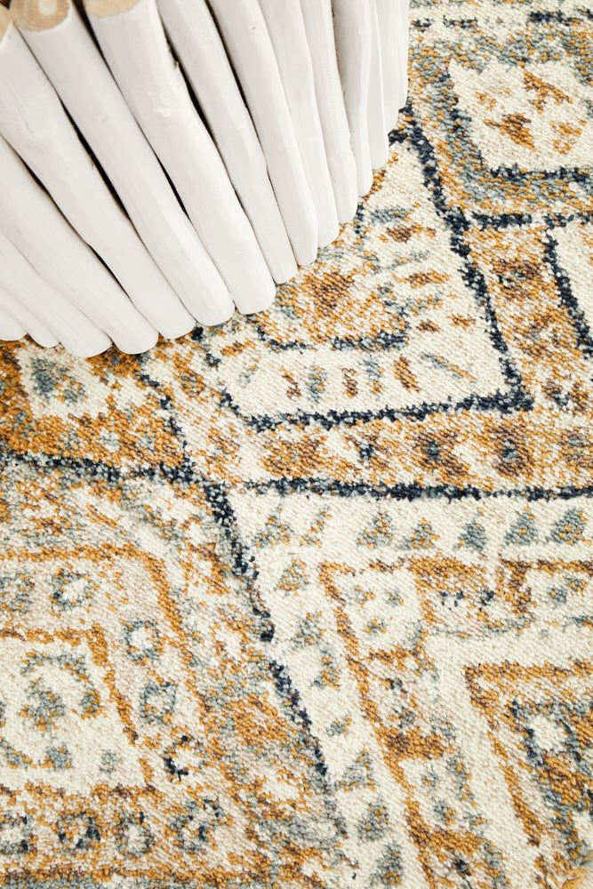 Oxford Tribe Bone Runner Rug Rug Culture