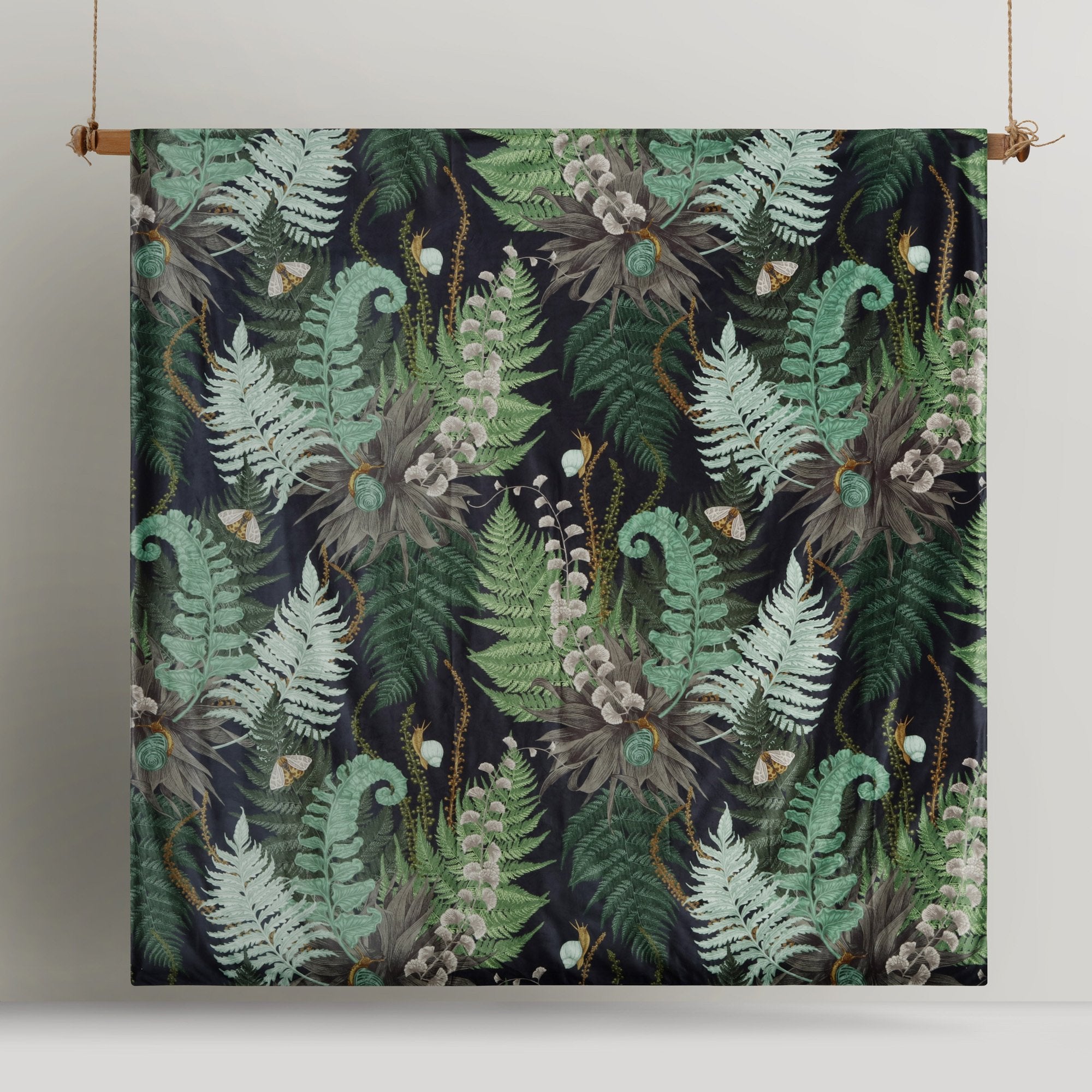 Vintage Design Olinda Velvet Quilt Cover Set Vintage Design