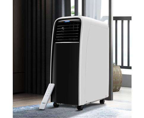 Portable Air Conditioner Cooling Mobile Fan Cooler Dehumidifier White 2500W Devanti