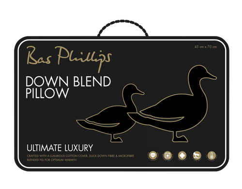 Bas Phillips Down Blend Pillow - 900GMS Bas Phillips