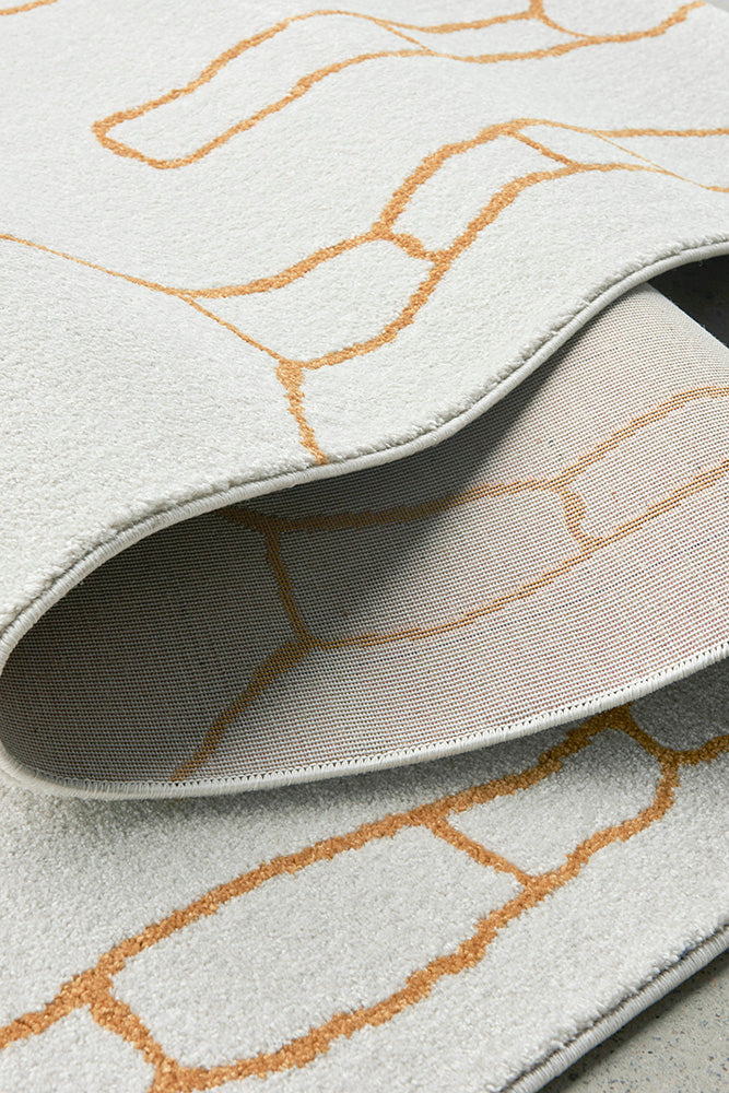 Paradise Amy Gold Runner RUG CULTURE