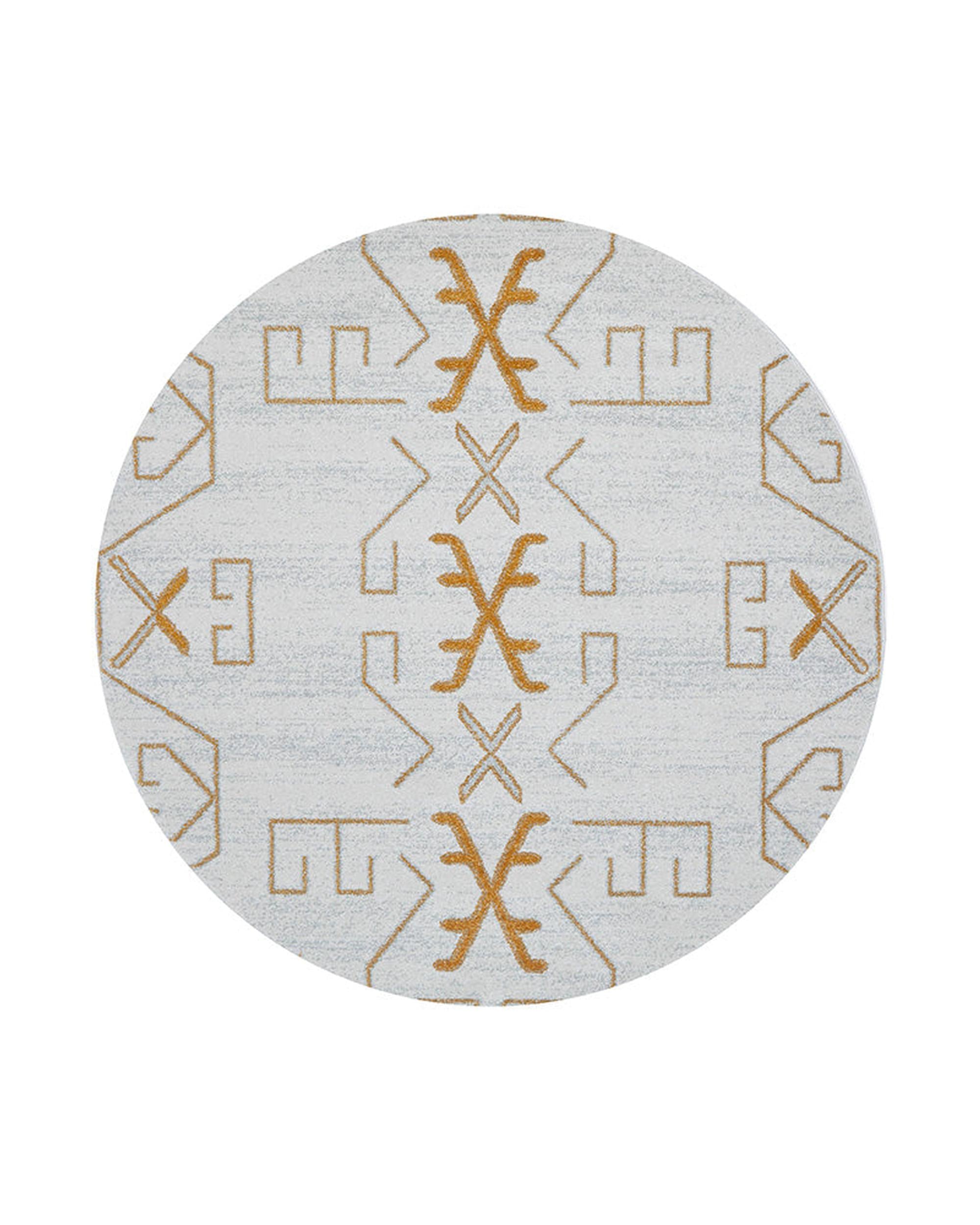 Paradise Cala Gold Round RUG CULTURE