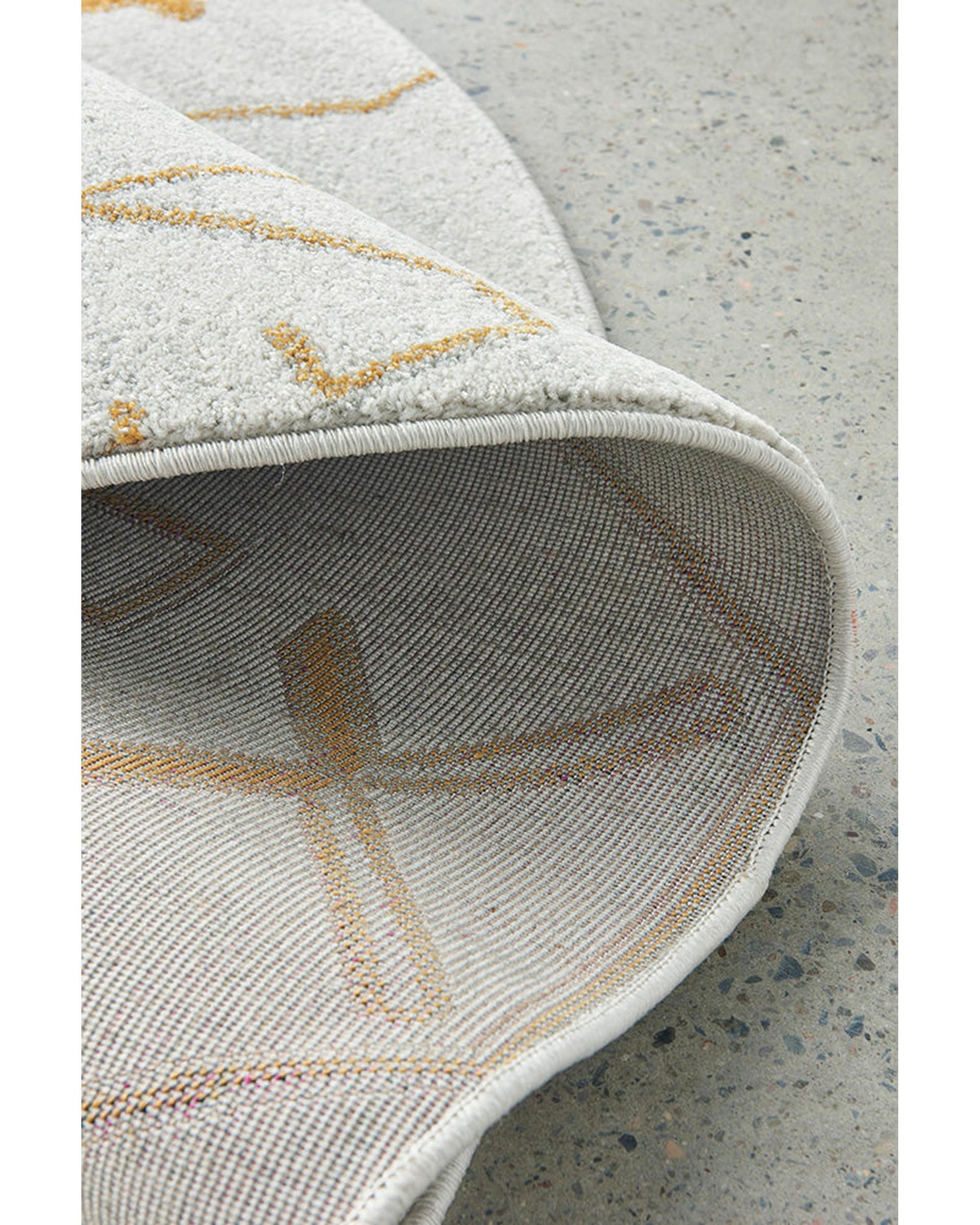 Paradise Cala Gold Round RUG CULTURE