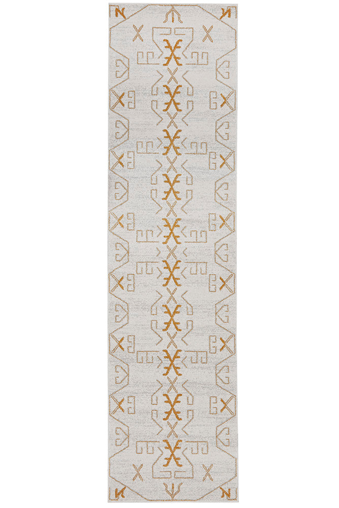 Paradise Cala Gold Runner RUG CULTURE
