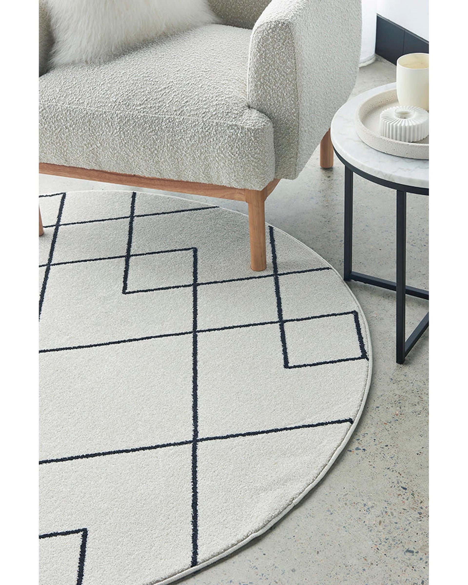 Paradise Diego Round RUG CULTURE