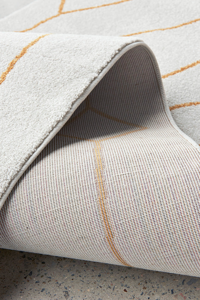 Paradise Ivy Gold Runner RUG CULTURE