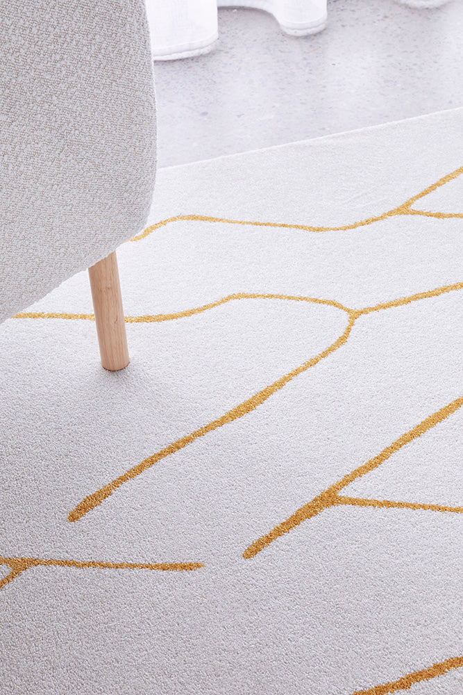 Paradise Ivy Gold RUG CULTURE