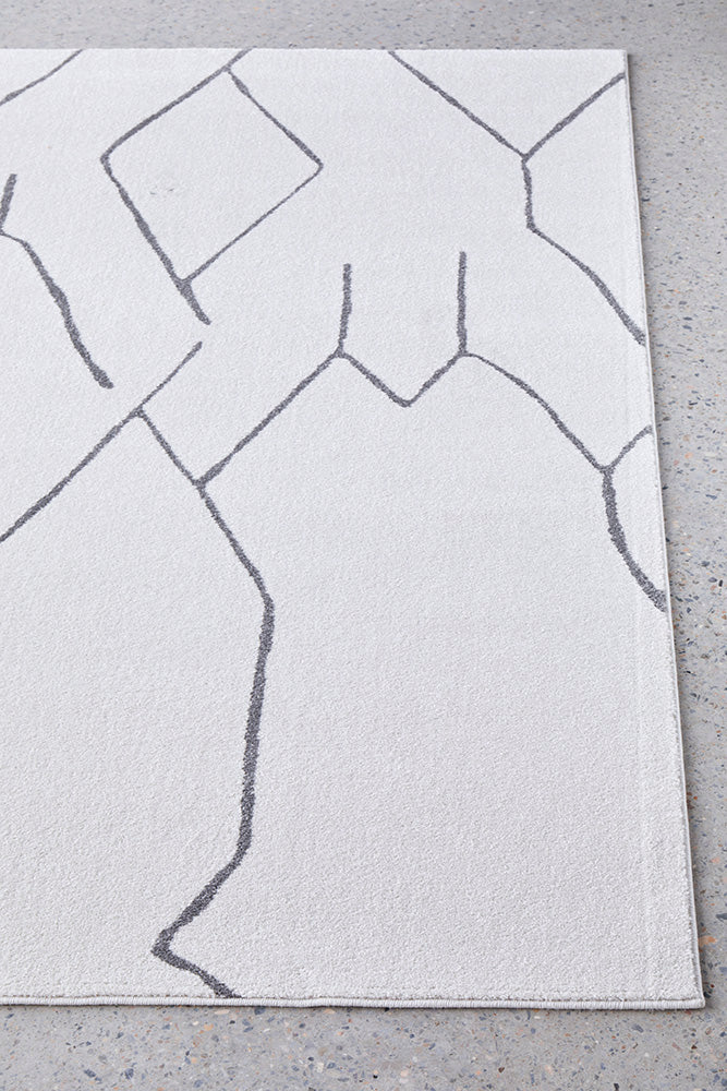 Paradise Ivy Grey RUG CULTURE