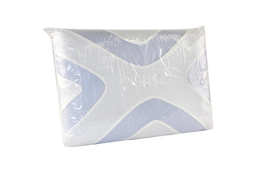 Bas Phillips Gel Infused Memory Foam Pillow - Contoured Bas Phillips