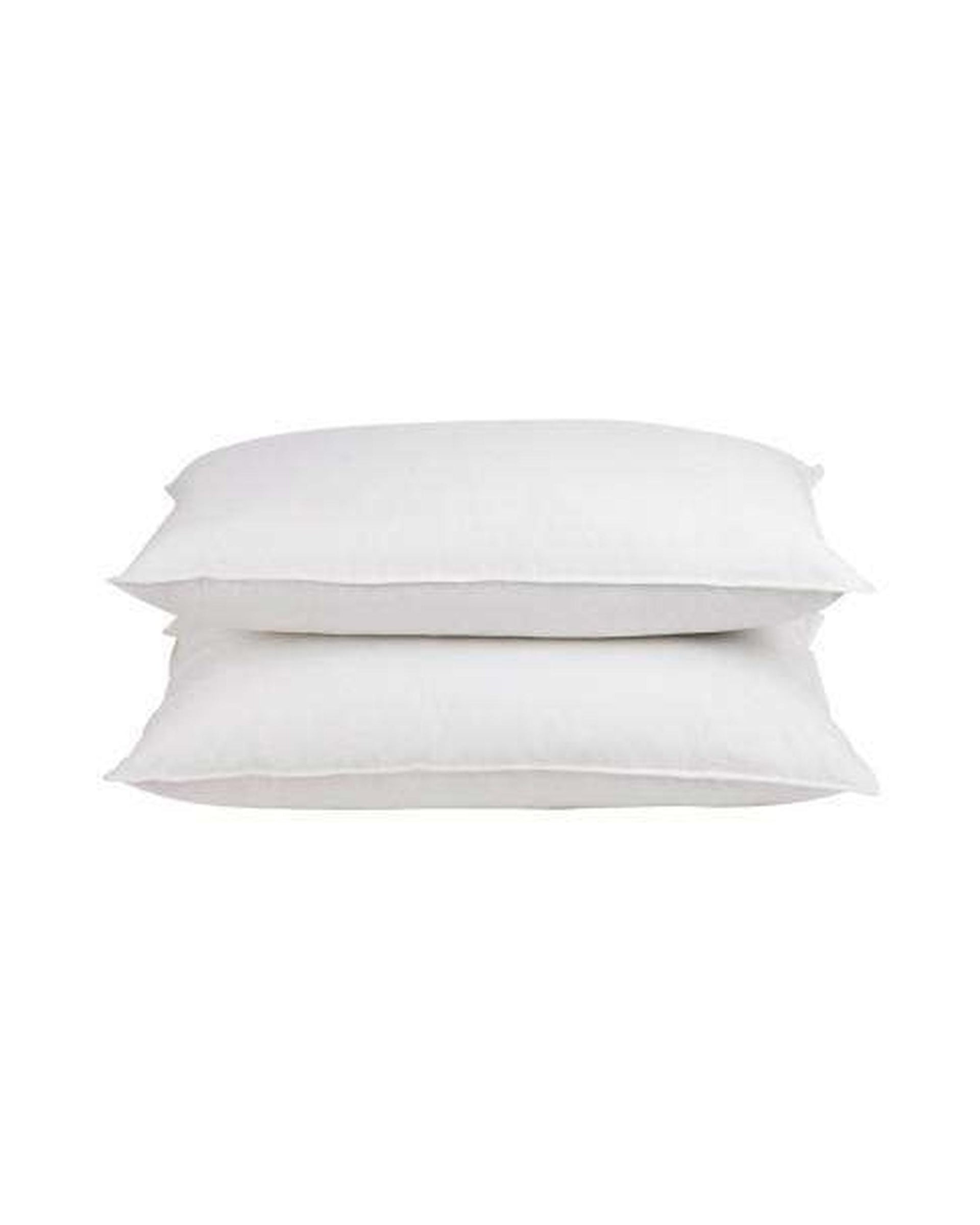 Set of 2 Duck Down Pillow - White Giselle