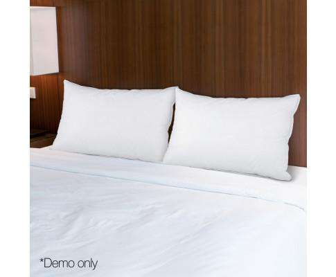 Goose Feather Down Twin Pack Pillow Giselle