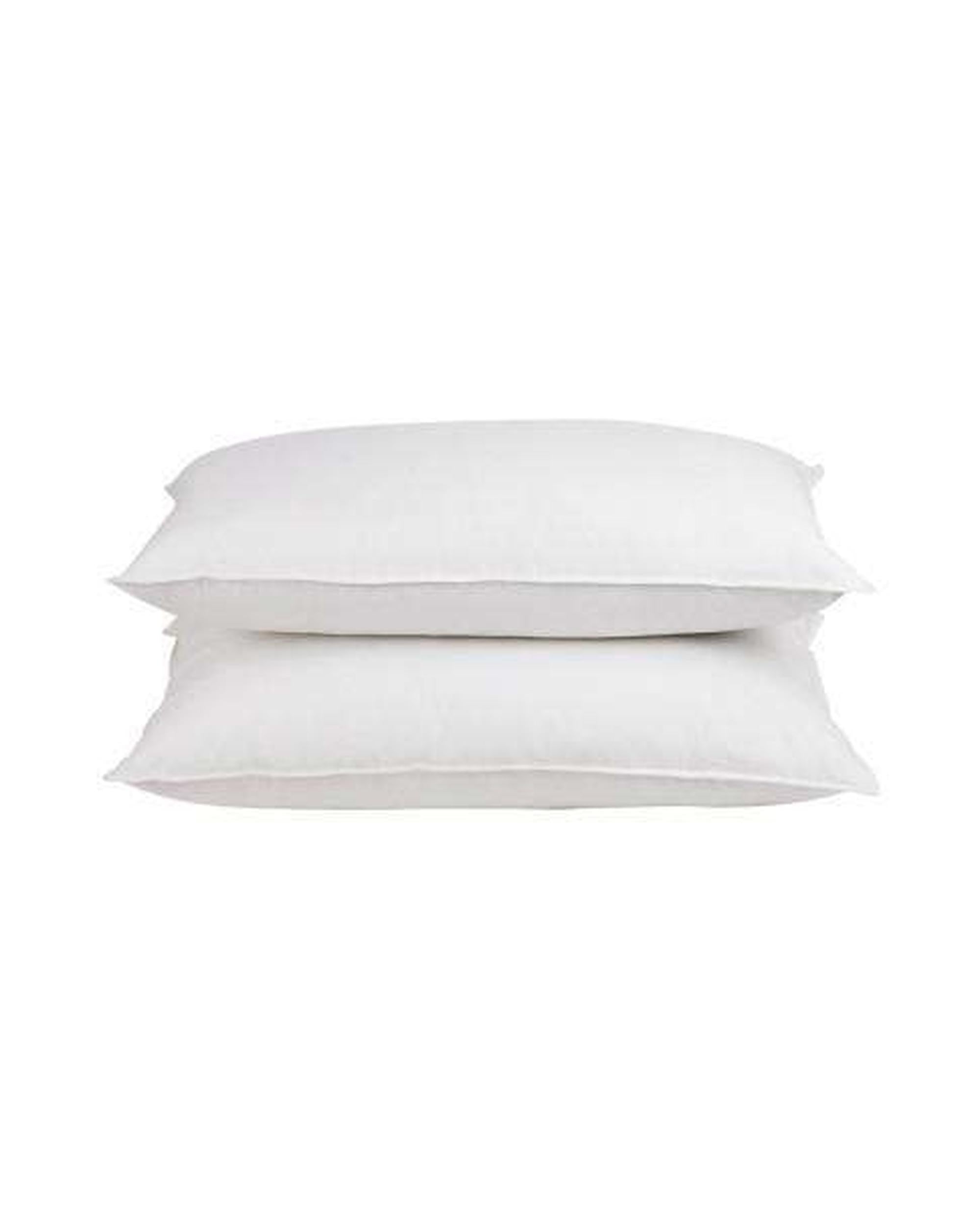 Set of 2 Goose Feather and Down Pillow - White Giselle