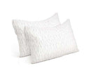 Set of 2 Rayon Single Memory Foam Pillow Giselle