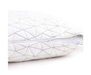 Set of 2 Rayon Single Memory Foam Pillow Giselle
