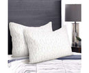 Set of 2 Rayon Single Memory Foam Pillow Giselle