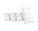 Set of 4 Medium & Firm Cotton Pillows Giselle