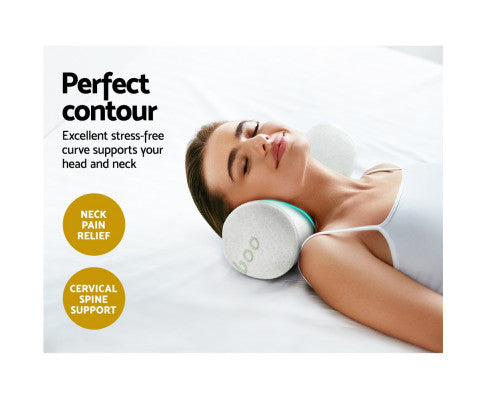 Memory Foam Pillow Bamboo Pillows Cushion Neck Support Cover Giselle