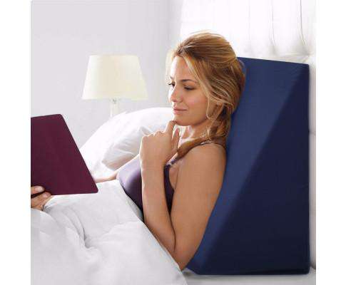 Foam Wedge Back Support Pillow - Blue Giselle