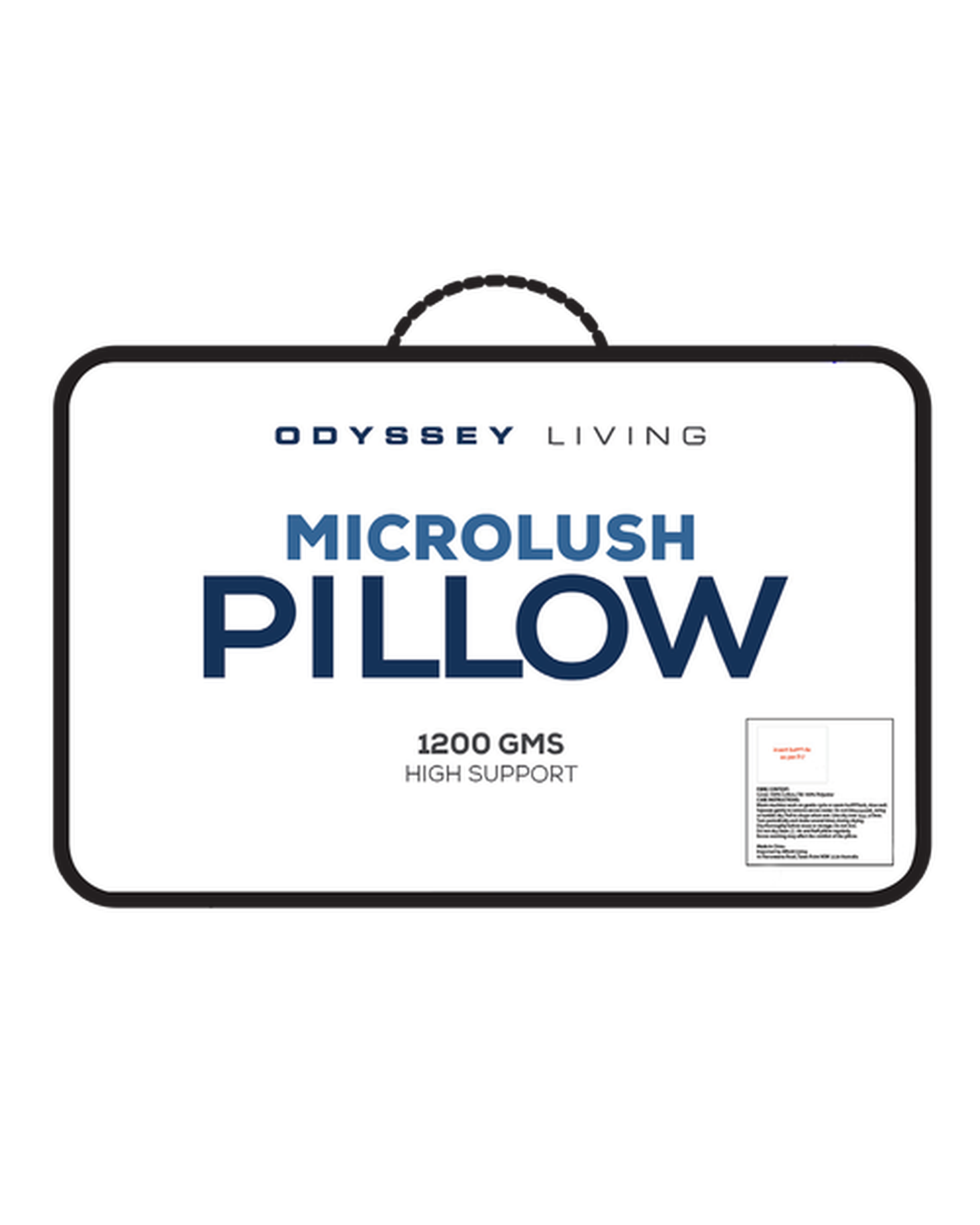 Odyssey Living Microlush Pillow - 1200GMS Odyssey Living