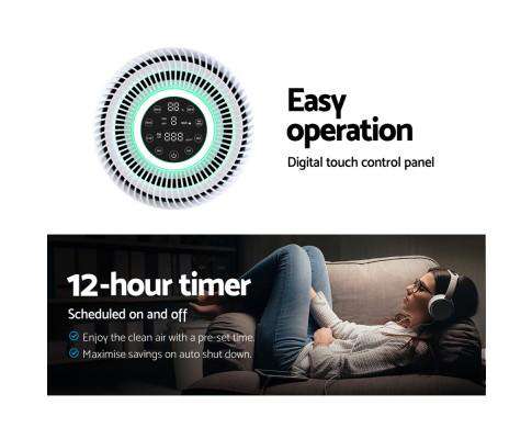 Desktop Maximum Air Purifier Devanti