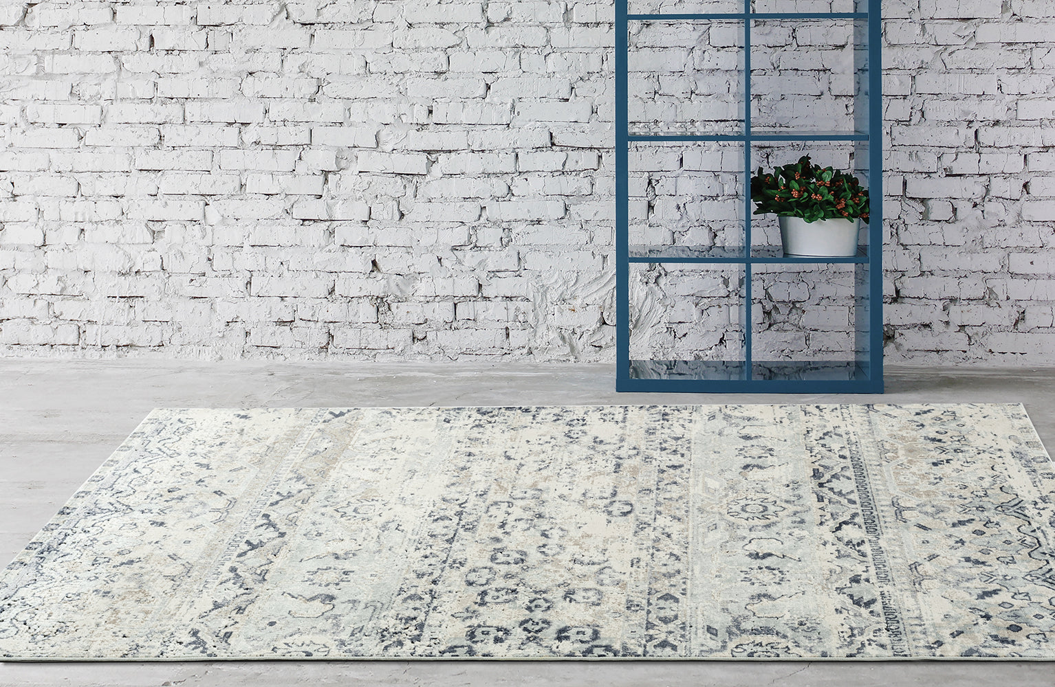 Providence Esquire Segments Traditional Blue Rug Rug Culture