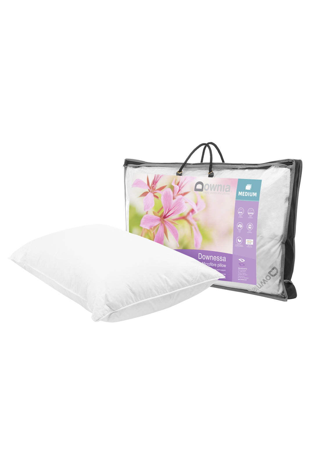 Downia DOWNESSA Microfibre Pillow - Firm Downia