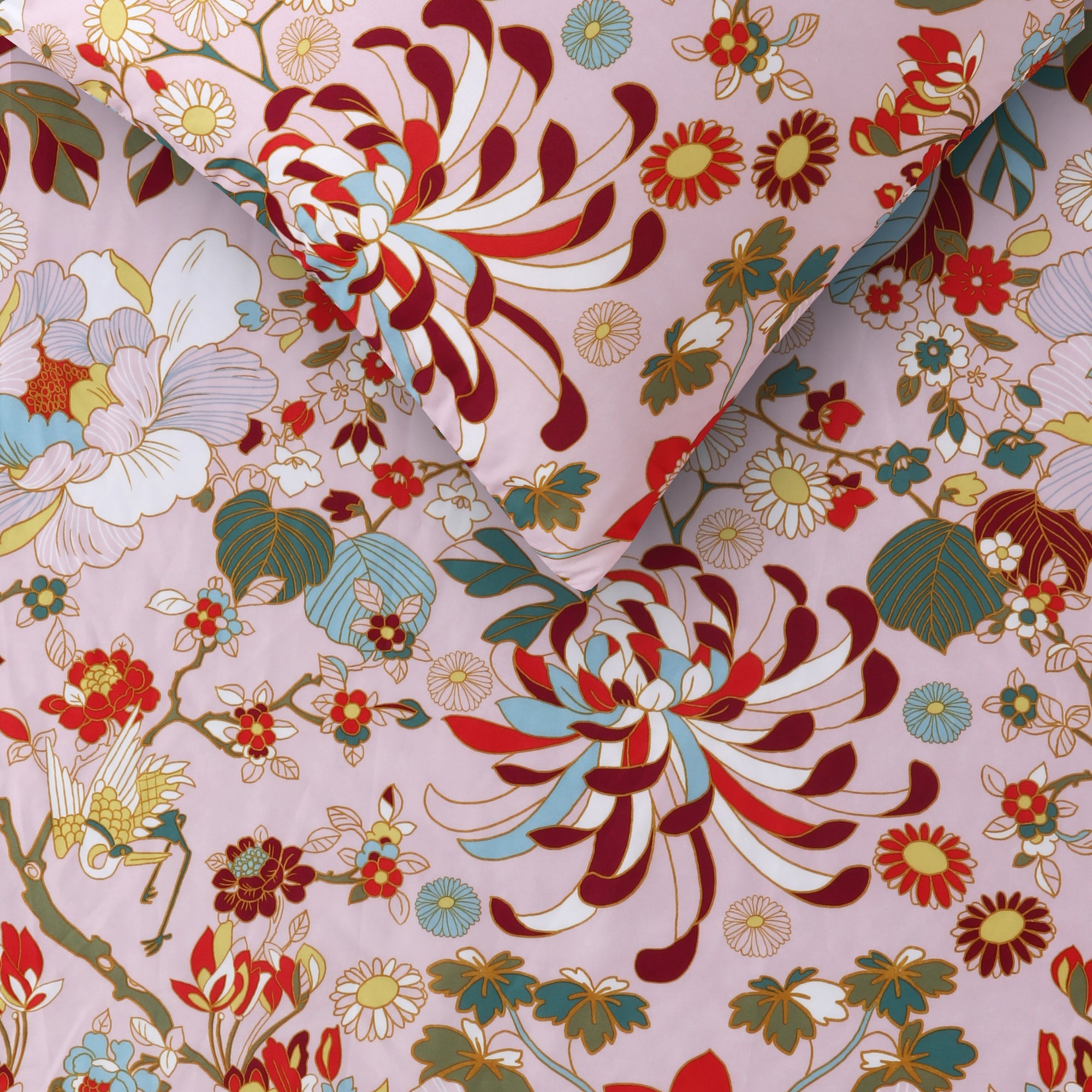 The Big Sleep Florent Pink Microfibre Quilt Cover Sets The Big Sleep