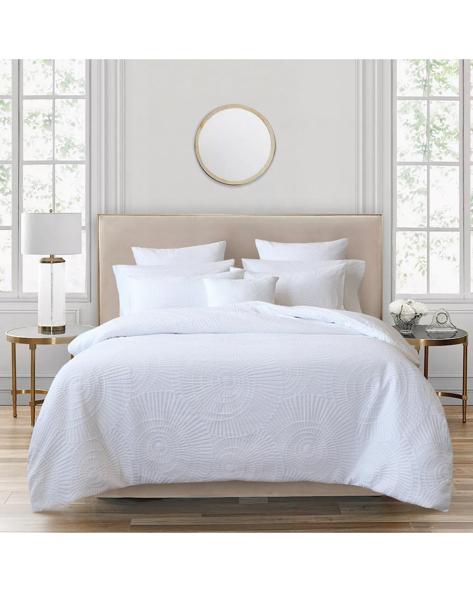 Bianca Bedding Byron White Quilt Cover Set Bianca Bedding