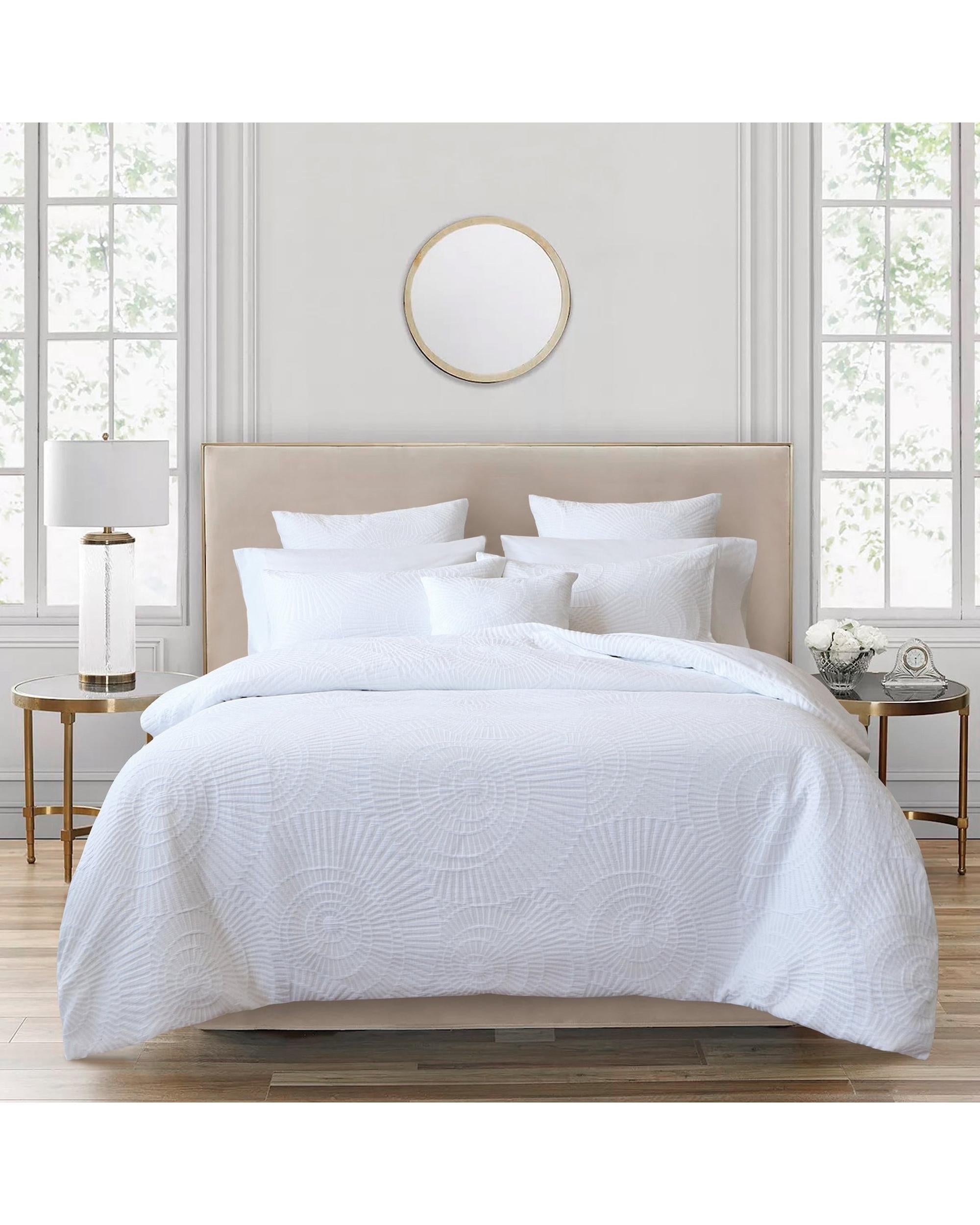 Bianca Bedding Byron White Quilt Cover Set Bianca Bedding