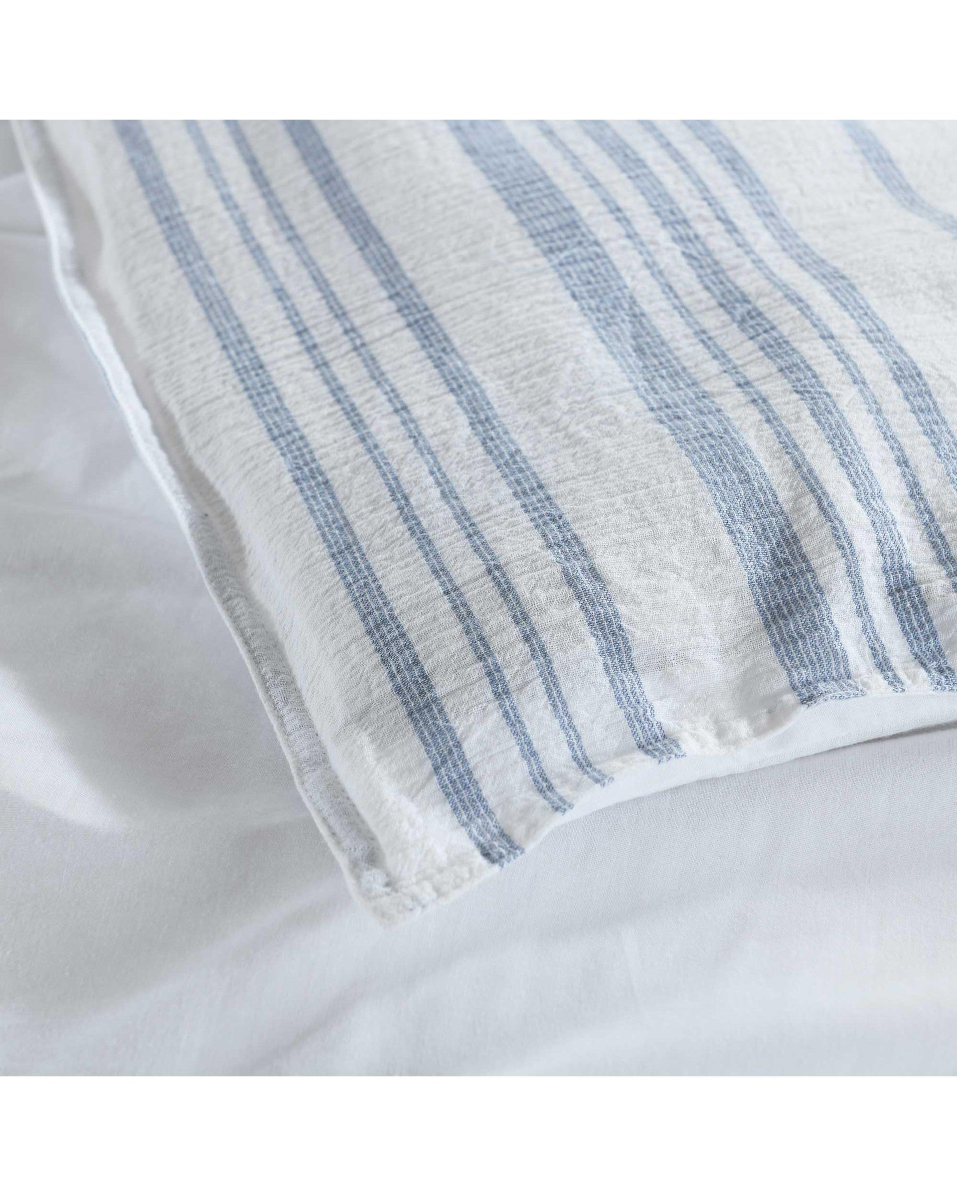 Bianca Bedding CAYMAN QUILT COVER SET BLUE Bianca Bedding