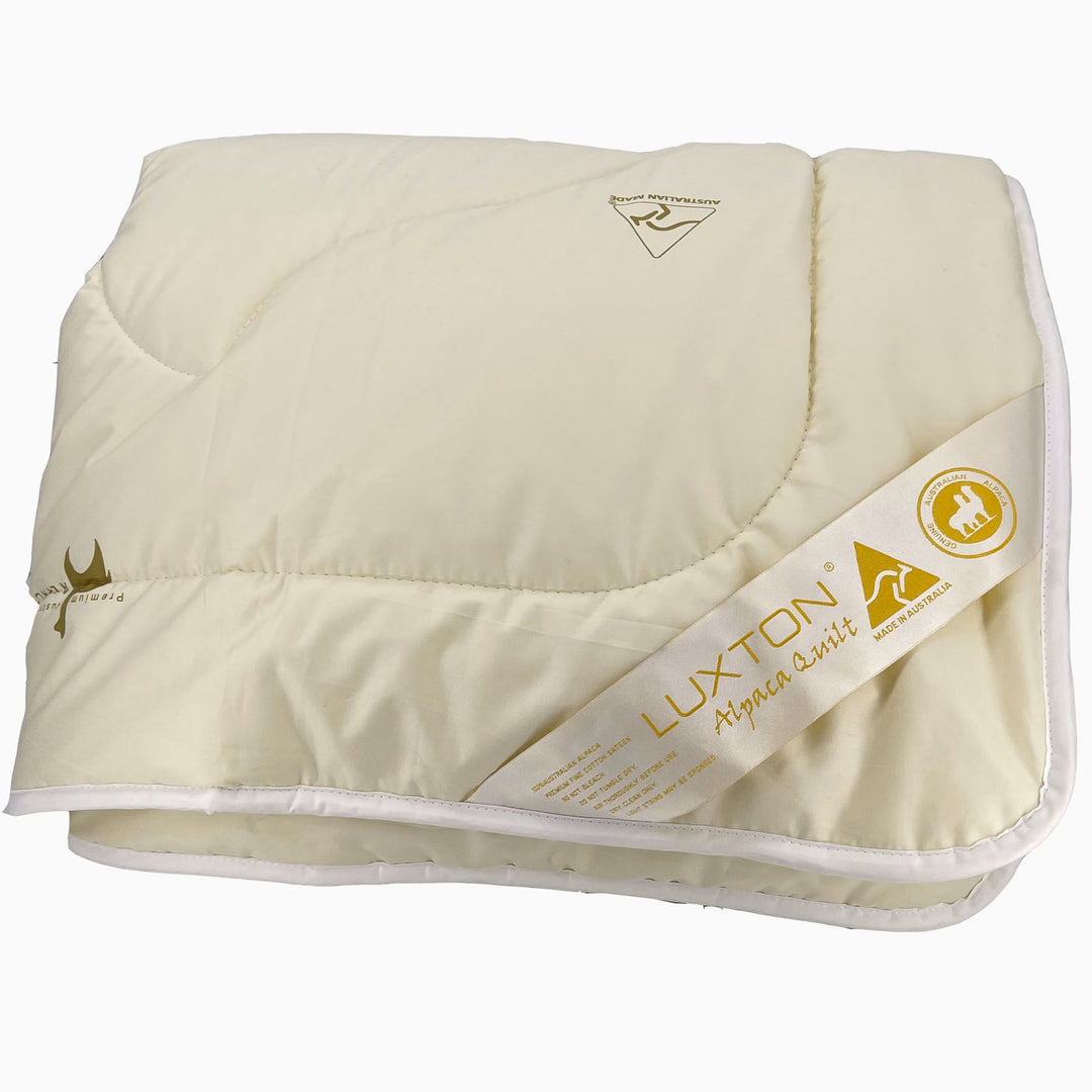 Luxton Premium 100% Alpaca 500GSM Quilt Luxton